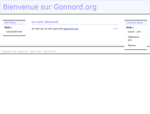 Tablet Screenshot of gonnord.org